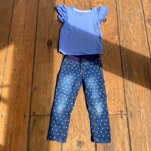 Cat & Jack girls outfit size 4T